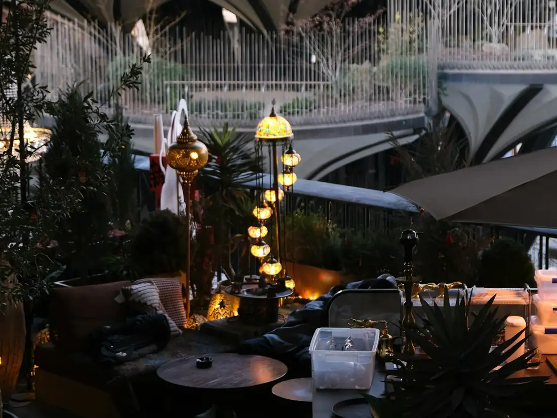 Lounge sous les étoiles