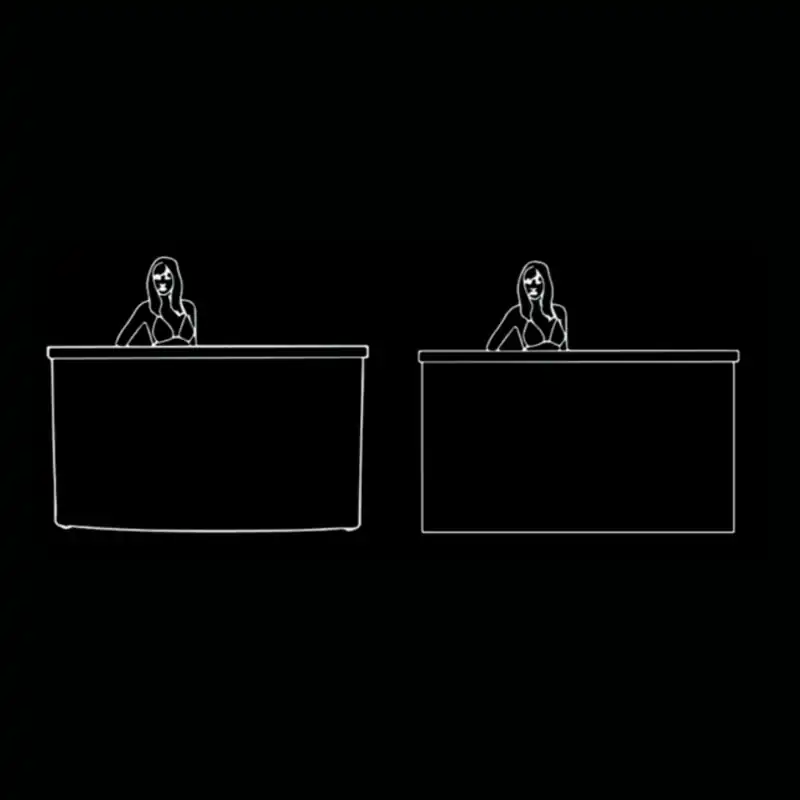 Bar personnalisé — dessin technique