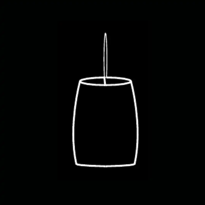 Lanterne panier — dessin technique