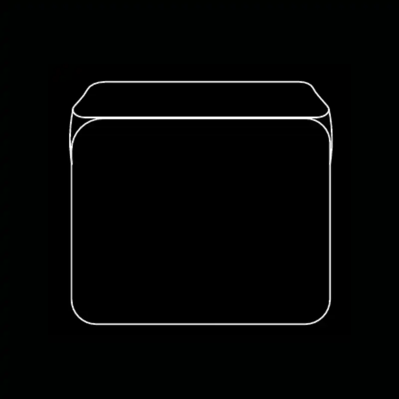 Pouf berbère — dessin technique